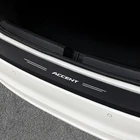 Наклейка на задний бампер для Hyundai Accent 2021 2020 2019 2018 2017 2016 2014 2013 2012 - 2000 RB