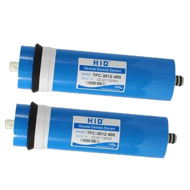 

2pcs 400 gpd reverse osmosis filter HID TFC-3012 -400G Membrane Water Filters Cartridges ro system Filter Membrane