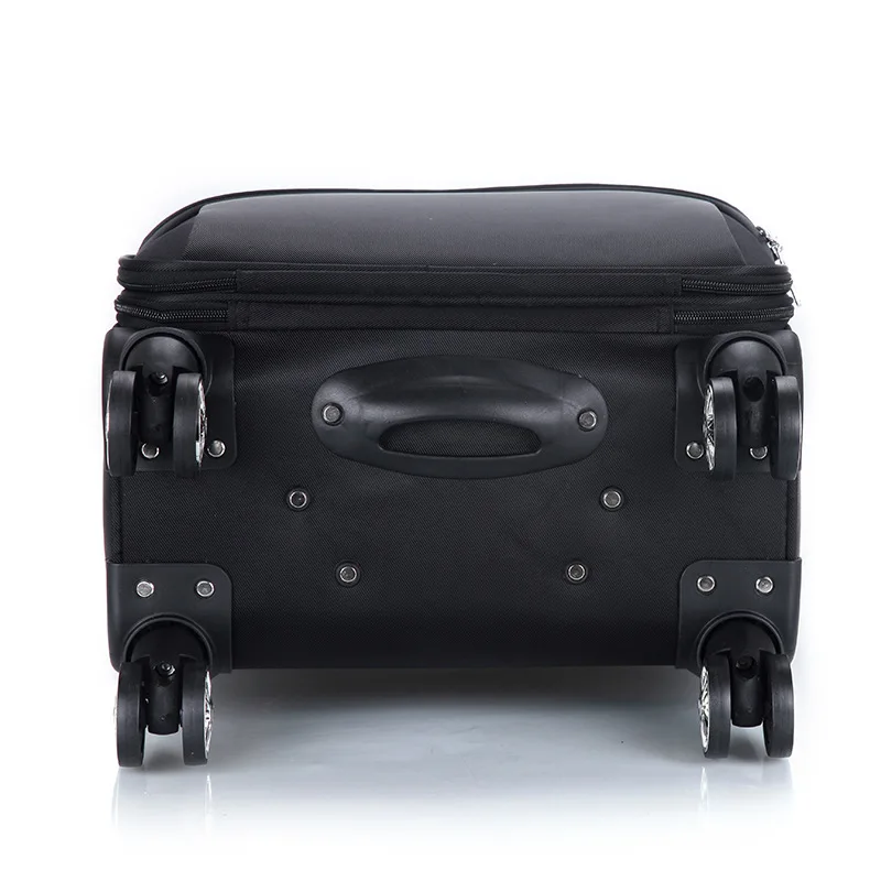 New 18 Inches Oxford Trolley Case Portable Luggage High Quality Travel Suitcases On Wheels Carry on Business Valise Trip Bags