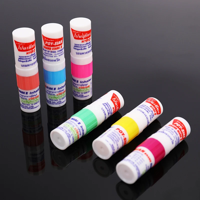 

1 шт. тайский серебряный восемь бессмертный трубка ингалятор носовые Stun ингалятор поддерживает освежающий Пампушки