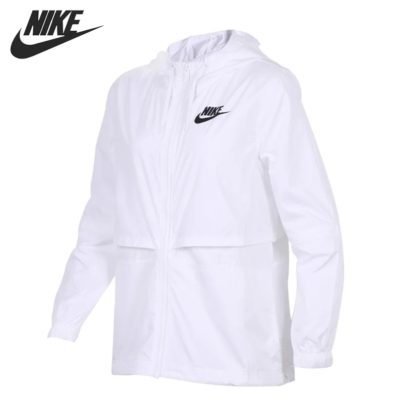 

Оригинальное новое поступление, Женская куртка NIKE W NSW RPL ESSNTL WVN JKT С Капюшоном, спортивная одежда
