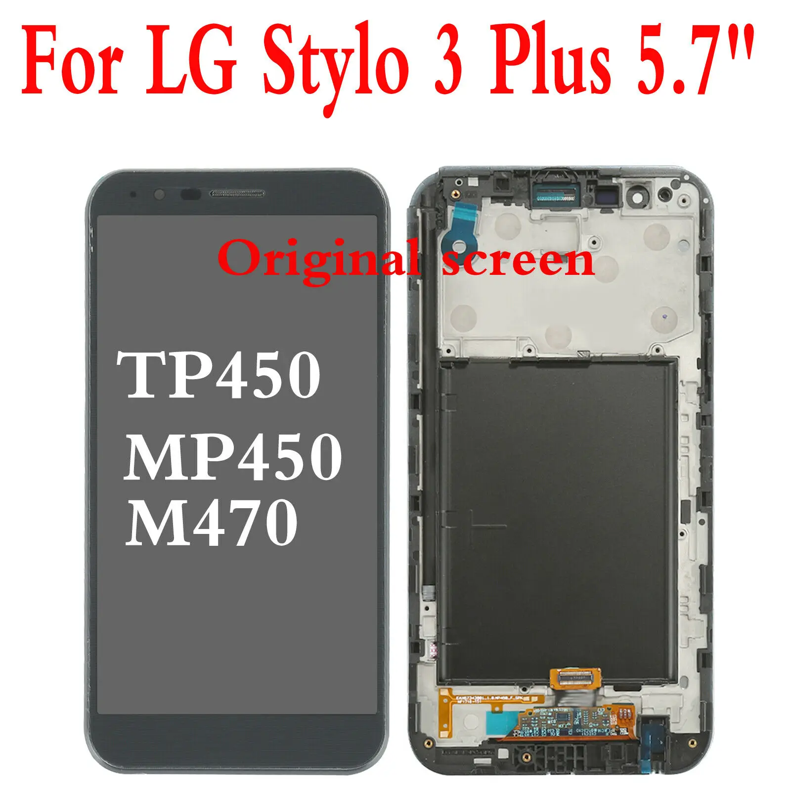 Оригинальный Новый сенсорный ЖК-дисплей 5,7 дюйма для LG Stylo 3 Plus TP450 M470 MP450
