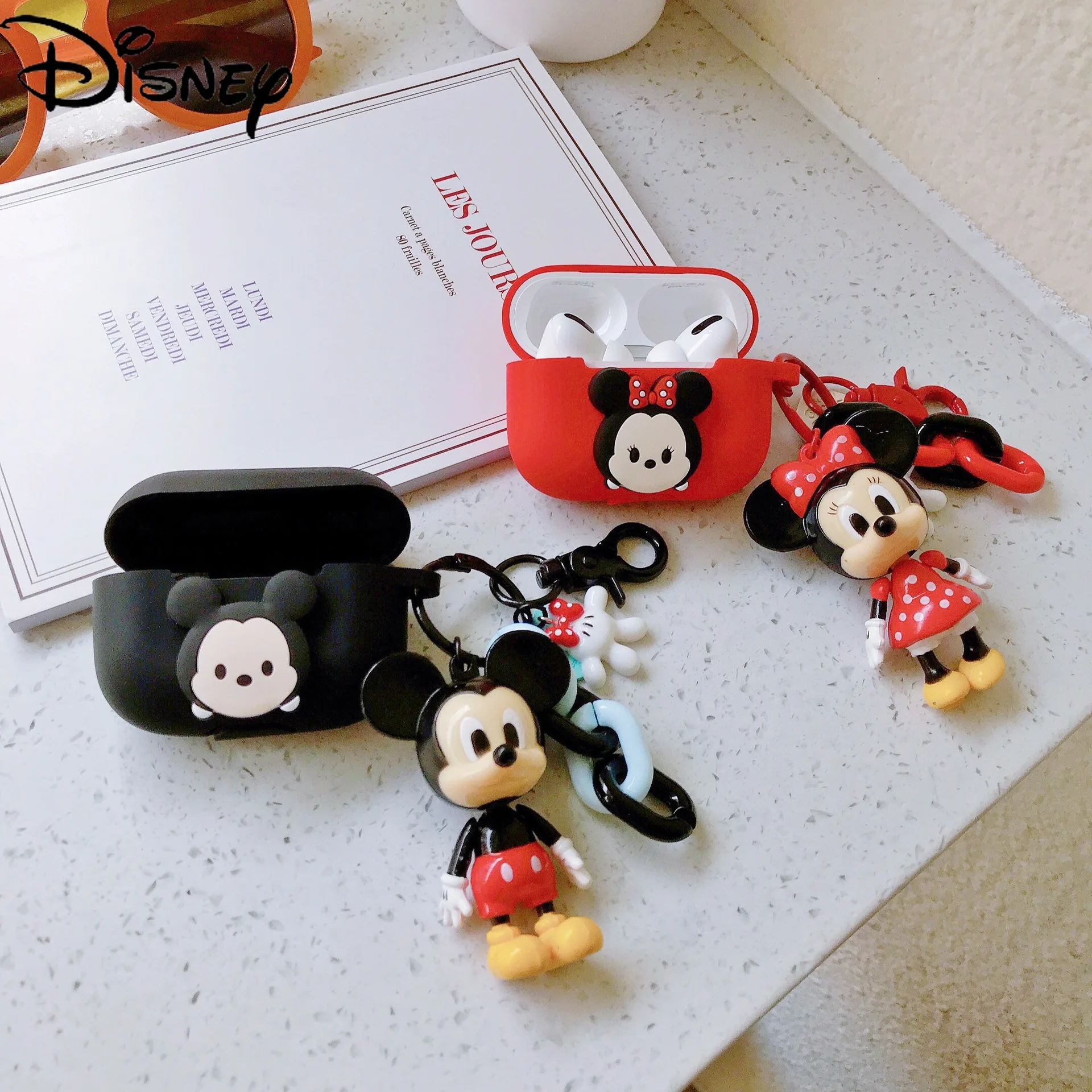 

Disney Mickey Mouse Creative Cute for Apple Airpods Pro 1/2 Generation Bluetooth Compatible Headset Protective Case