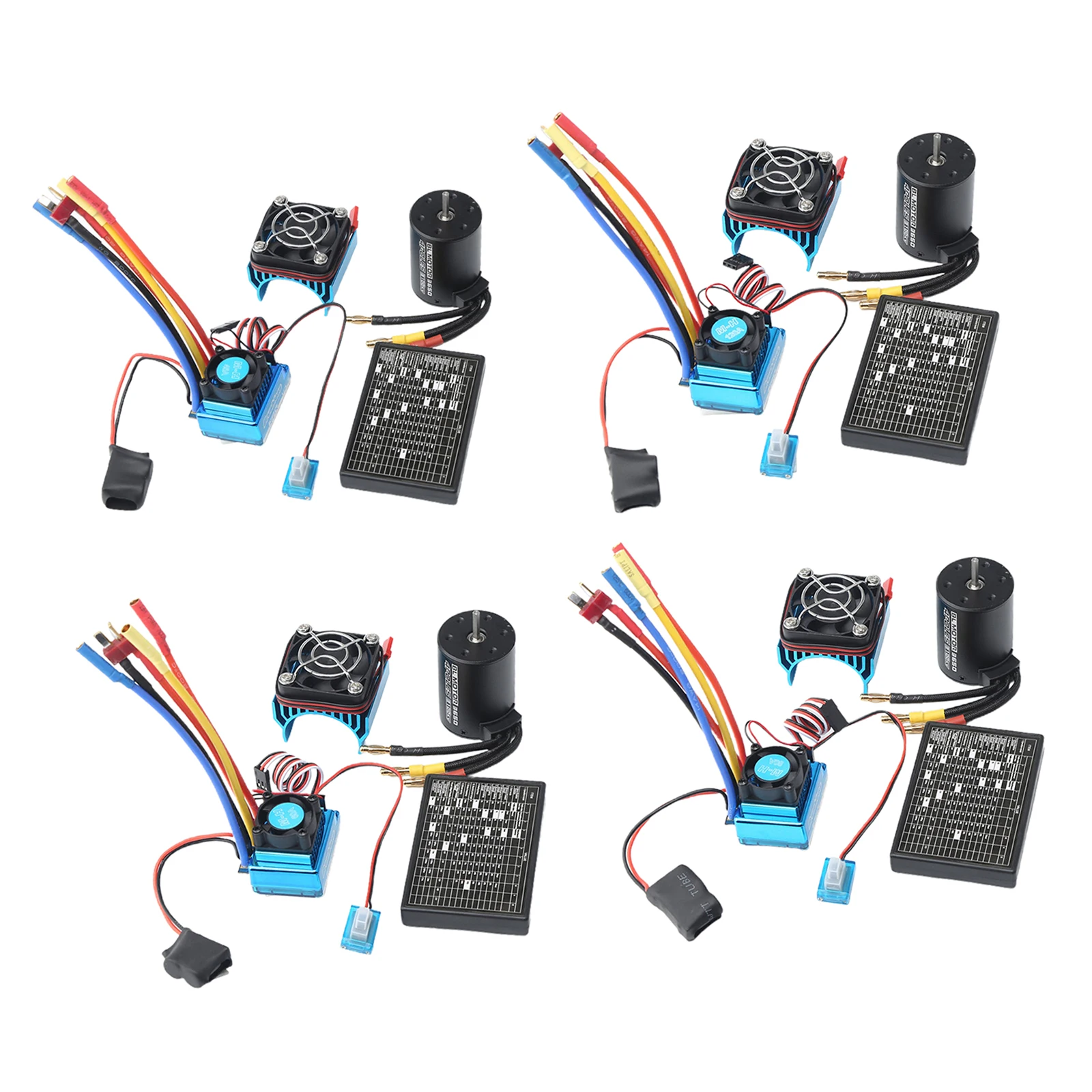

3650 3100Kv бесщеточный двигатель с бесщеточным Esc Combo для 1:10 Rc Car Rc Part