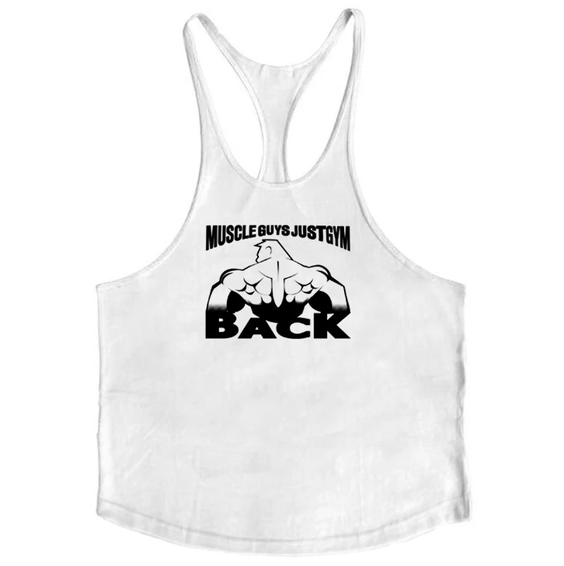 New Hot Sale MensPrinted Tank Top Breathable Cool Vest Running Shirt Cotton Tees Bodybuilding Singlet Fitness Sleeveless | Мужская