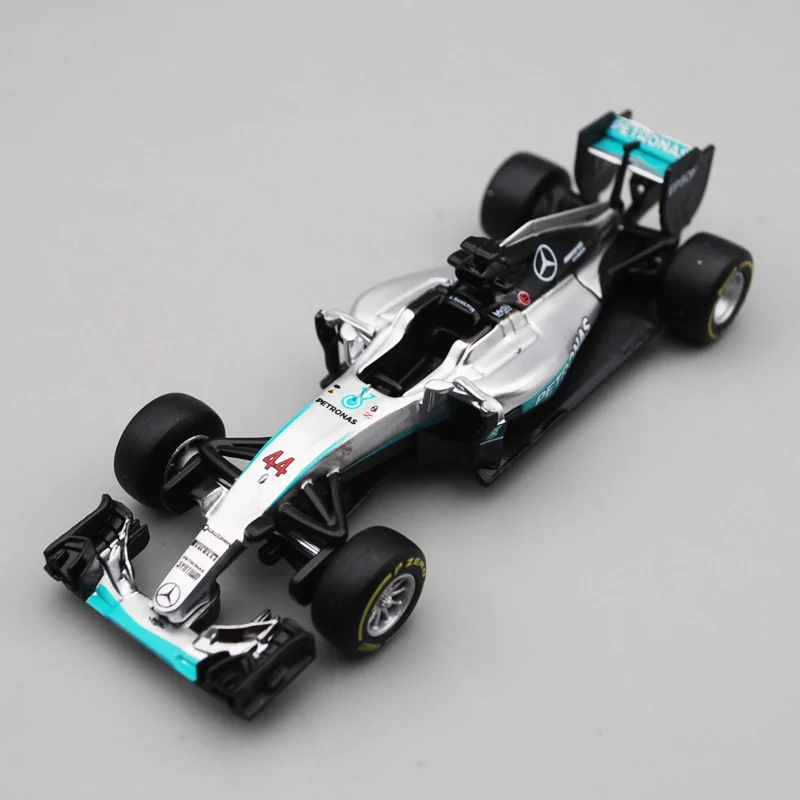Bburago 1/43 1:43 2016 W07 Льюис Гамильтон № 44 Формула 1 гоночный автомобиль литые модели