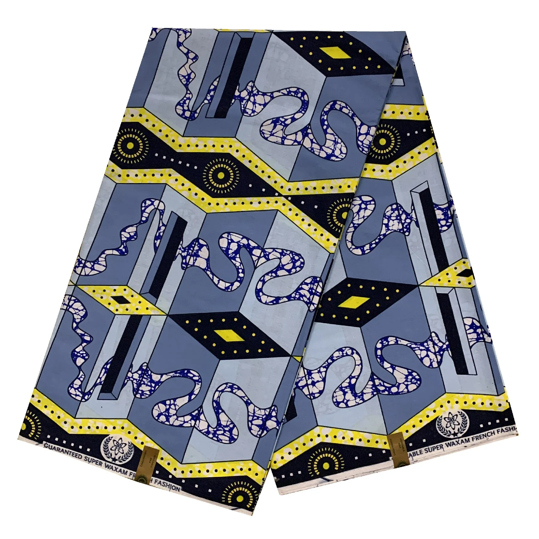 

African Prints Fabric Guaranteed Real Wax Tissu 100% Cotton Best Quality Sewing Material For Party Dress