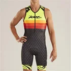 Мужская одежда ZOOTEKOI для триатлона, велосипедная одежда без рукавов, трикотажная спортивная одежда, Новинка лета 2020