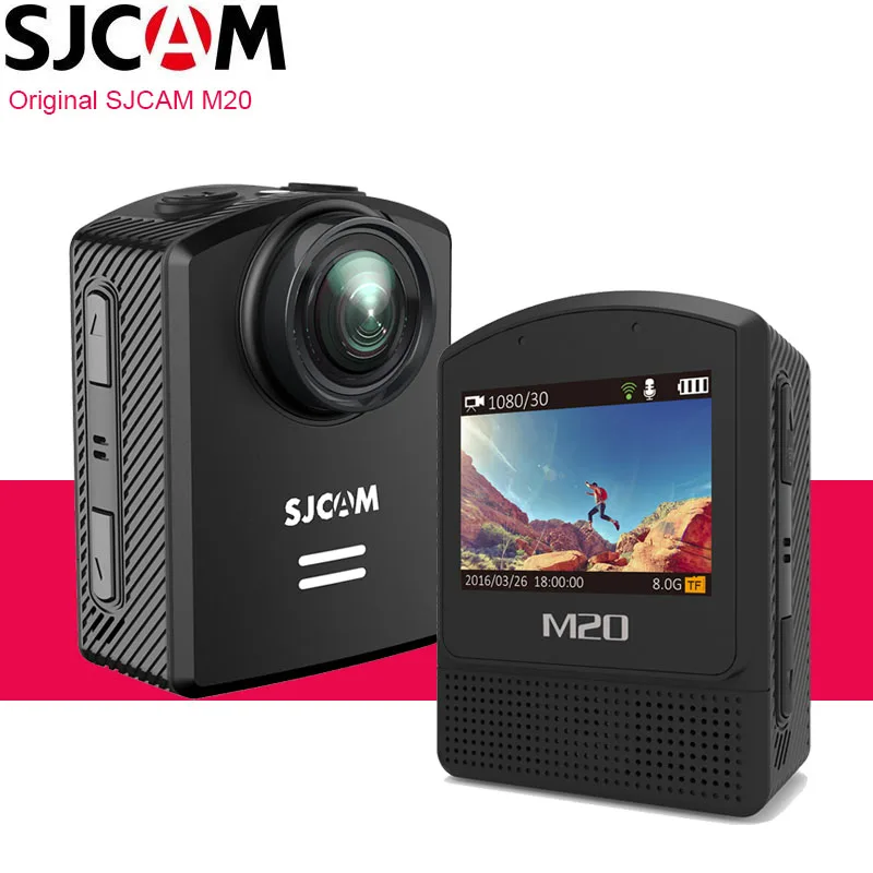 Оригинальная Экшн камера SJCAM M20 4K Wifi гироскоп мини видеокамера 2160P HD 16 МП 30 М