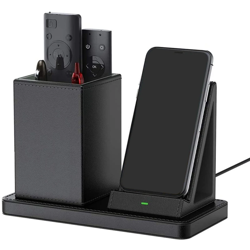 

10W Fast Wireless Charging Desk Stand for iPhone 12/XS MAX/XR&Galaxy