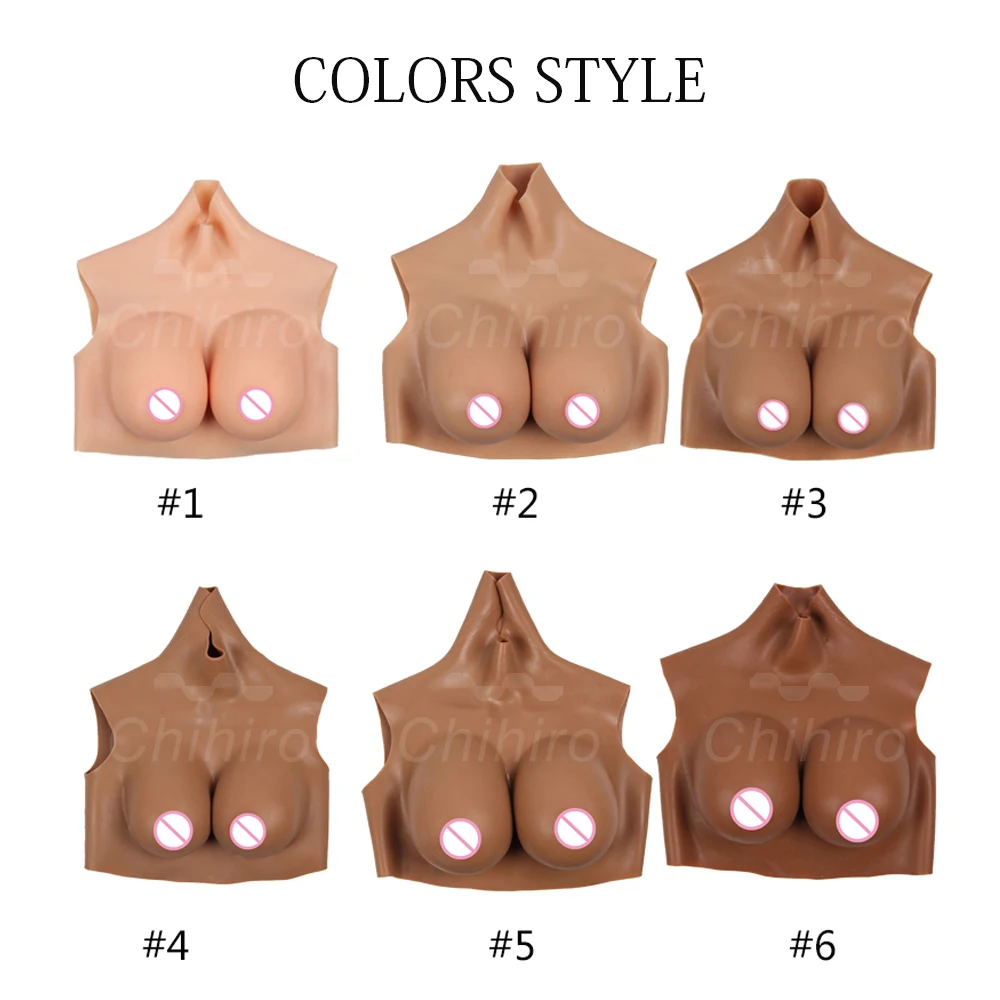 Наполнитель для груди из жидкого силикона/хлопка реалистичная форма