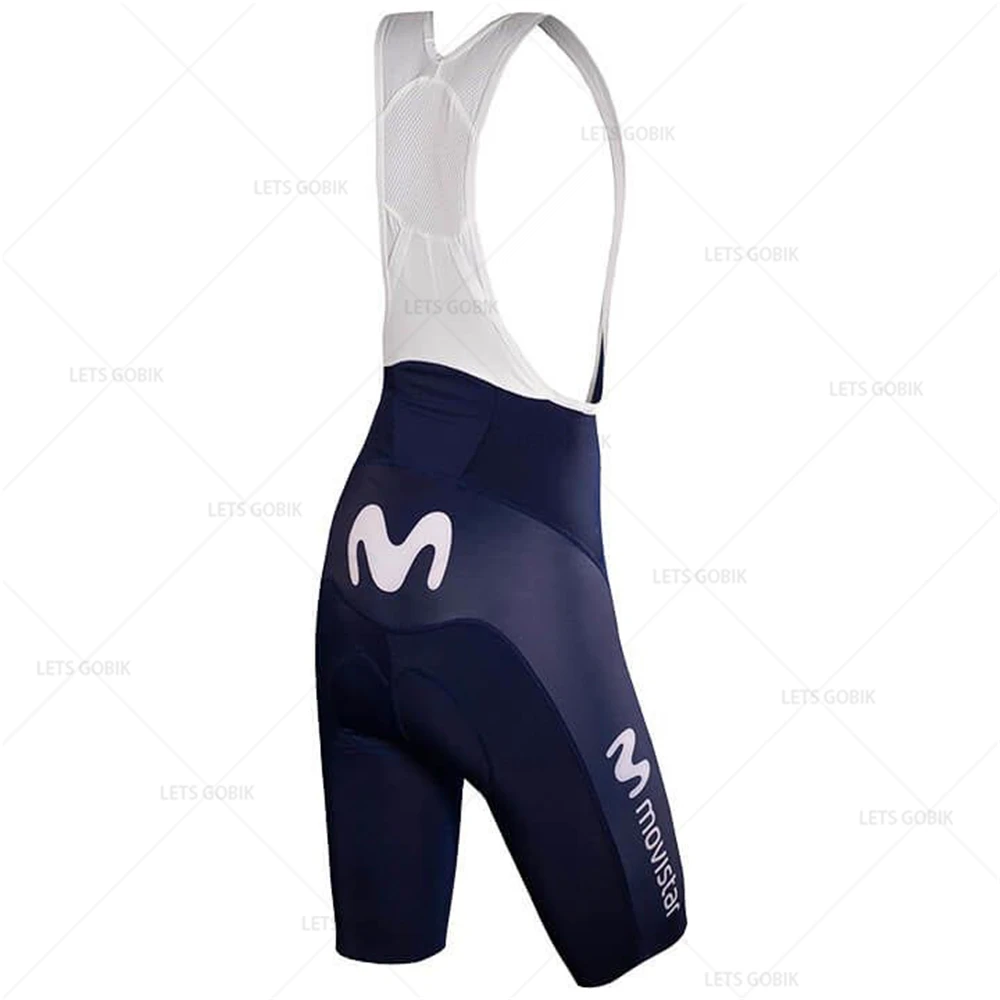bib shorts MOVISTAR TEAM, чемпион, набор Джерси для велоспорта(2 шт.), летний короткий рукав, Ropa Ciclismo Hombre, одежда для велоспорта, велосипедная форма - Цвет: bib shorts