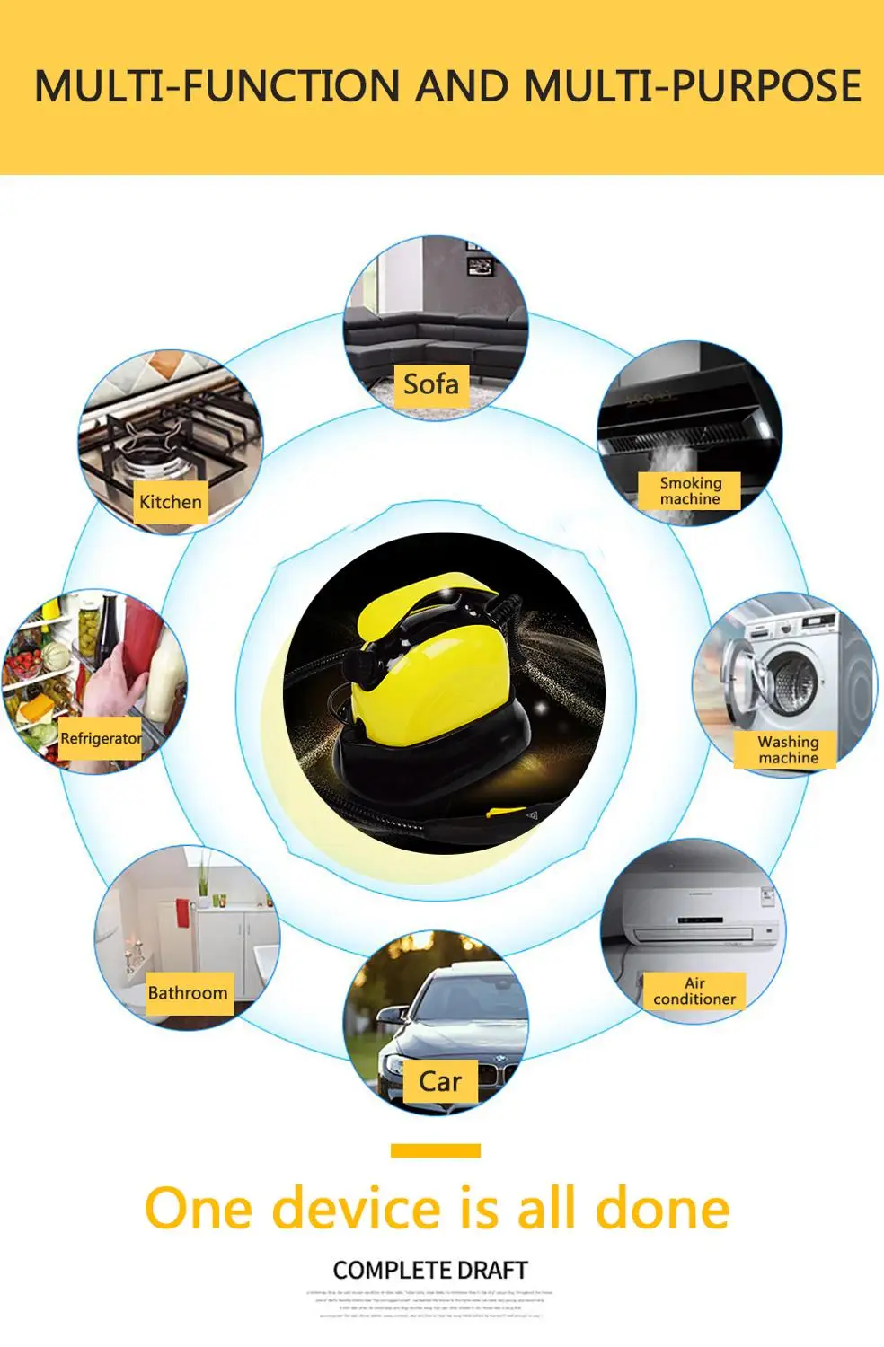 

Automatic high pressure car engine steam cleaning machine high temperature sterilization car interior steam cleaner