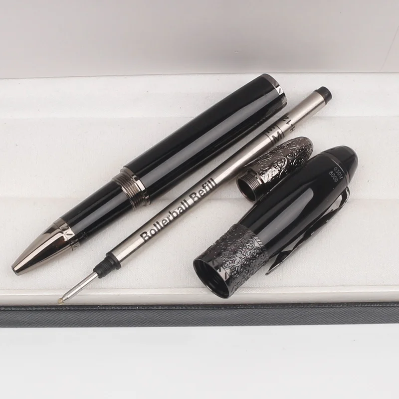 

2021High Quality mon Metal Balck Daniel Defoe Maple Clip Rollerball Pen Special Fountain blanc ink Pens