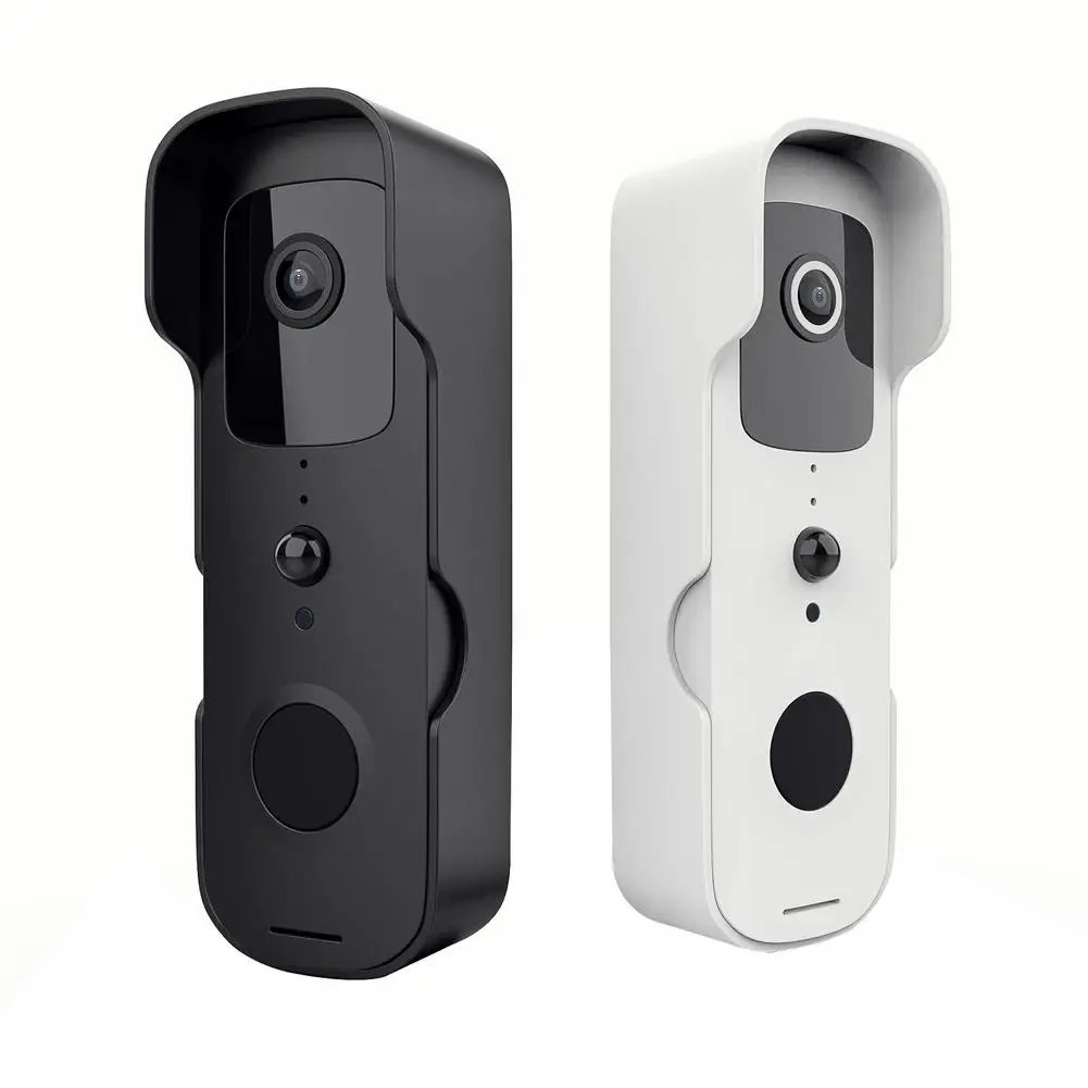 

Video Doorbell Wireless 2.4GHz WiFi Door Bell Camera PIR Motion Detection IR Night Vision 2-Way Audio 166 Degrees Wide Angl