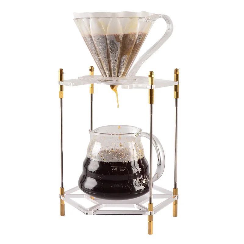 

Держатель капельницы для кофе, воронка для фильтра для кофе, капельница, инструменты для кофеварки, отдельная подставка для бариста, аксесс...