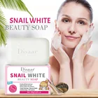 Disaar 100g Улитка Белый Красота мыло, что обеспечивает глубокое очищение кожи удаления пятен увлажняющее масло-Управление