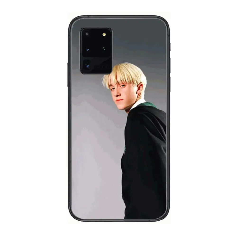 

Celebrity DracoMalfoy Phone cover hull For SamSung Galaxy S 6 7 8 9 10 20 21 Plus Edge E note 5G Lite Ultra black soft bumpe