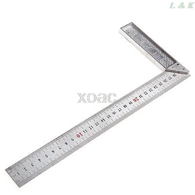 1 шт. квадратная линейка из нержавеющей стали 30 см|angle measuring|steel squareruler square |