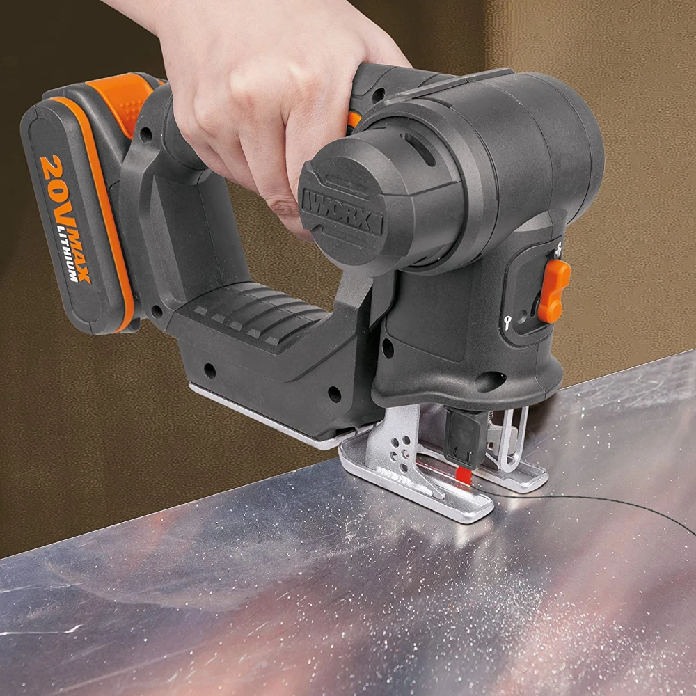 Worx 20V электрическая пила WX550 беспроводные с возвратно поступательным движением