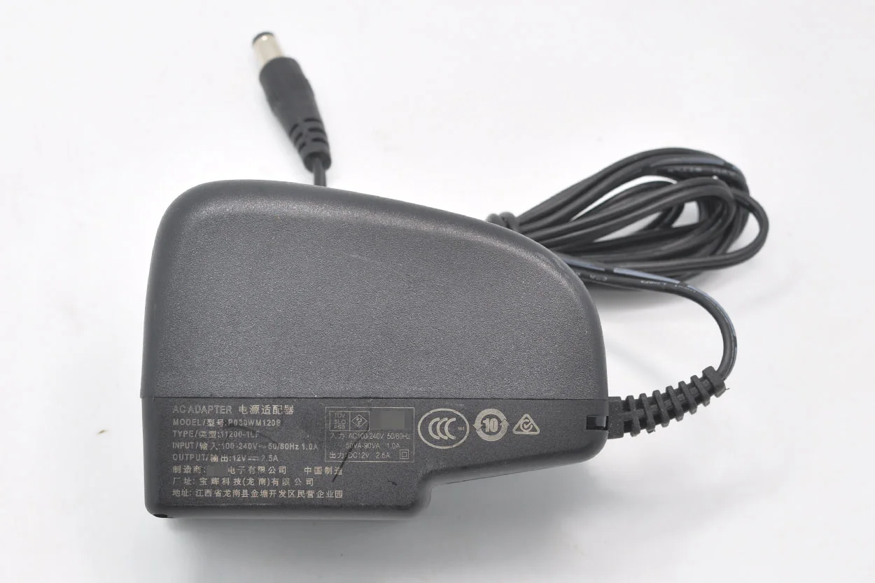 Используется/для NETGEAR P030WF120B 11200-6LF 332-10345-02 12V2.5A 5.5MM2.1MM внутренний беспроводной