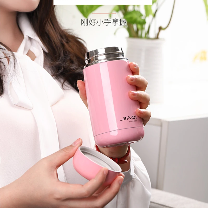 

Thermos Water Bottle 304 Stainless Steel Thermal Mini Coffee Mug Vacuum Flask 360ML For Kids Grils