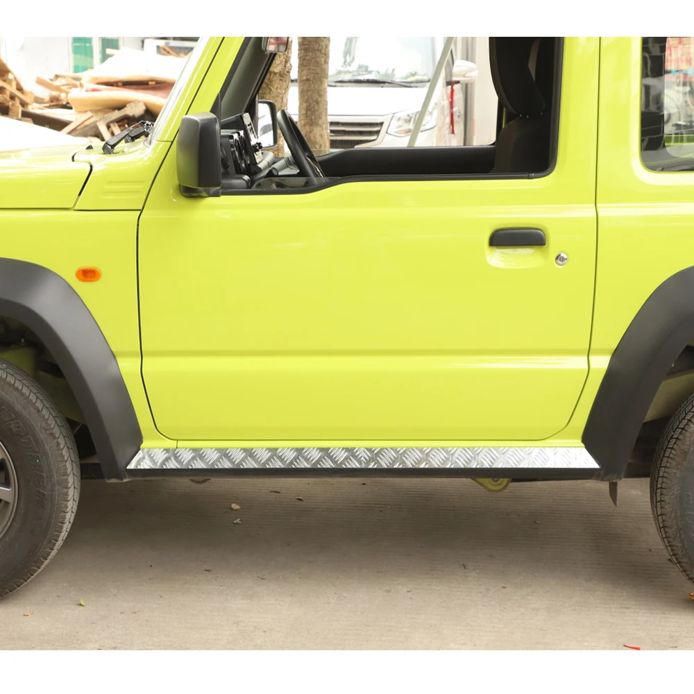 Car Body Side Skirt trim Styling For Suzuki Jimny 2019+ Stainless Steel Exterior Auto Moldings Accessory | Автомобили и мотоциклы