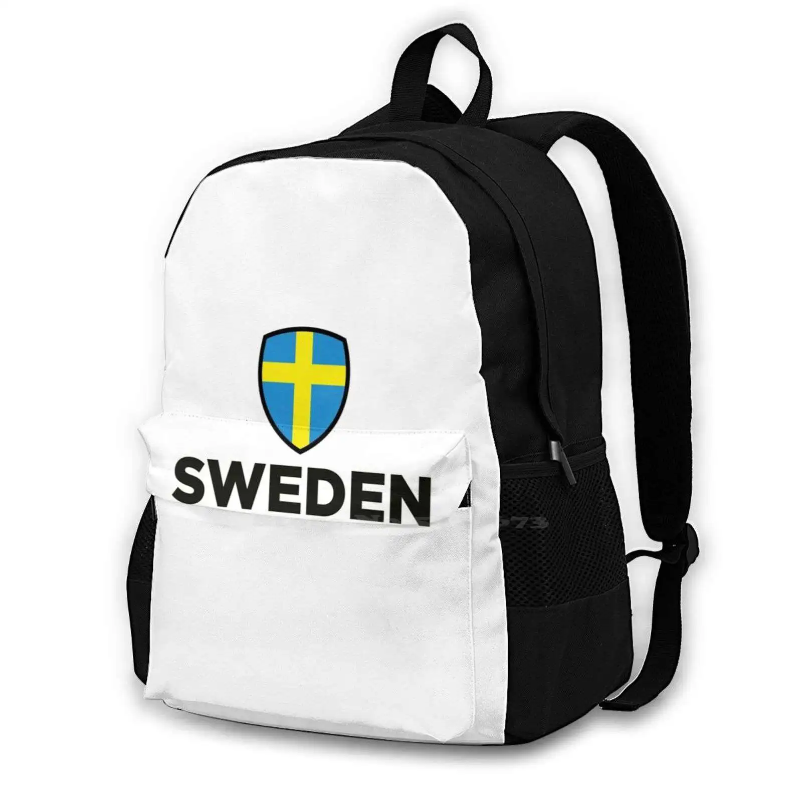 

National Flag Of Sweden Backpacks For School Teenagers Girls Travel Bags Flag Europe Scandinavia Sweden Stockholm Gothenburg
