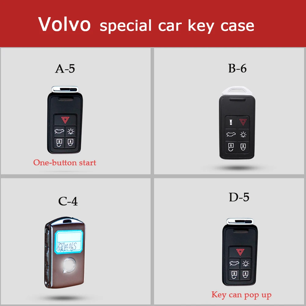 Умные аксессуары для запуска ключа с одной кнопкой Volvo XC60 XC90 V90CC новинка S90 логотип