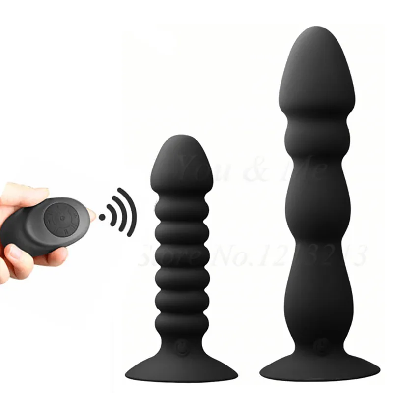 Беспроводной дистанционный анальный фаллоимитатор вибратор массажер простаты