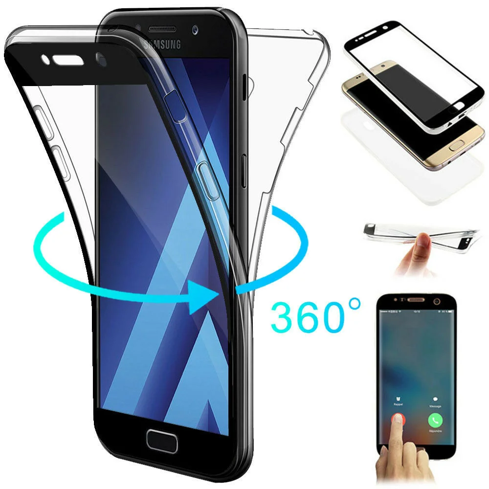

Protective Full Skin housse 360 Cover Pour For Samsung Galaxy a3 a5 a7