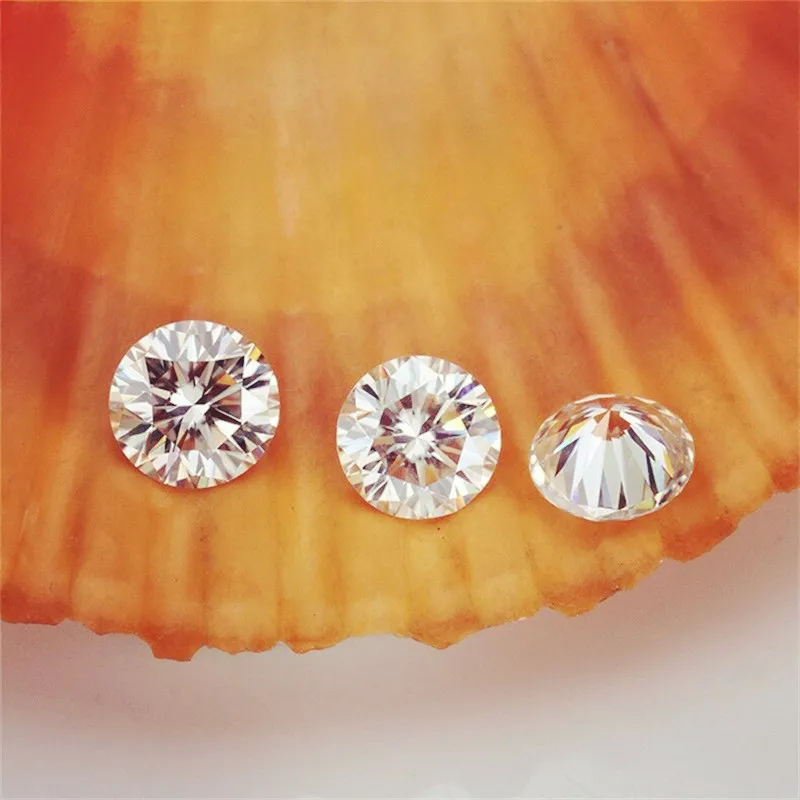 Тестер с положительным блестящим вырезом Moissanite 0.2ct 3 5 мм * шт/упаковка EF цвет