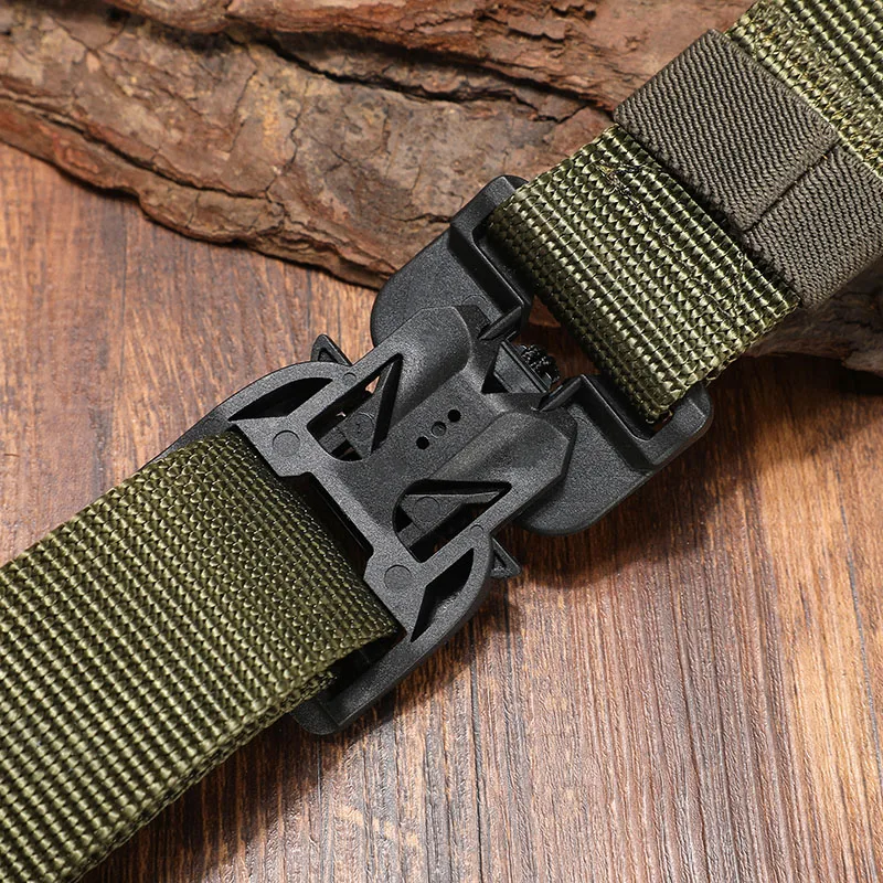 NEW Military Equipment Combat Tacticals For Men US Army Training Nylon Metal Buckle Waist Belt Outdoor Hunting Waistband | Спорт и