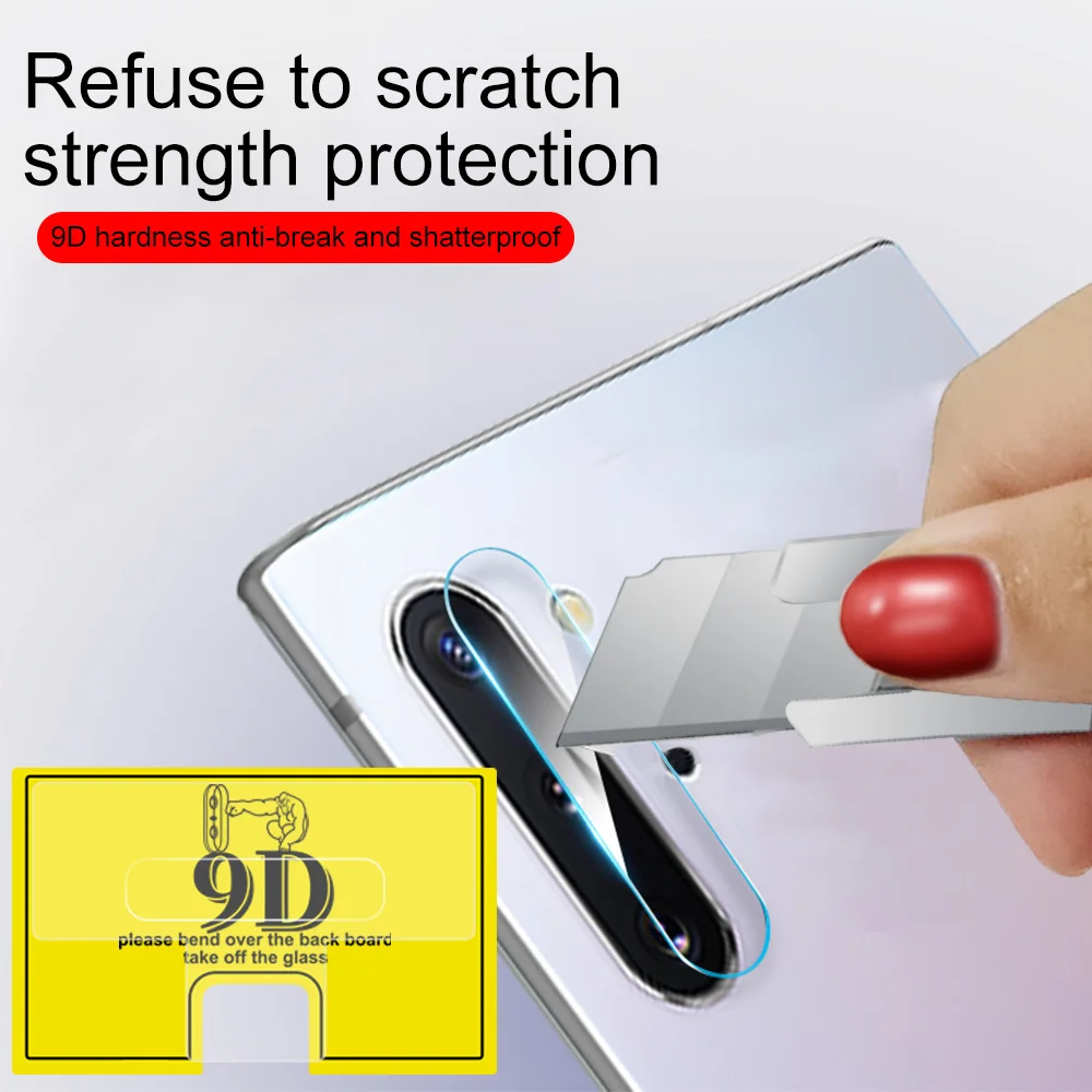 Задняя Защитная пленка для объектива камеры samsung Galaxy A90 A80 A6 Plus 2018 Note 10 Pro A9 Star