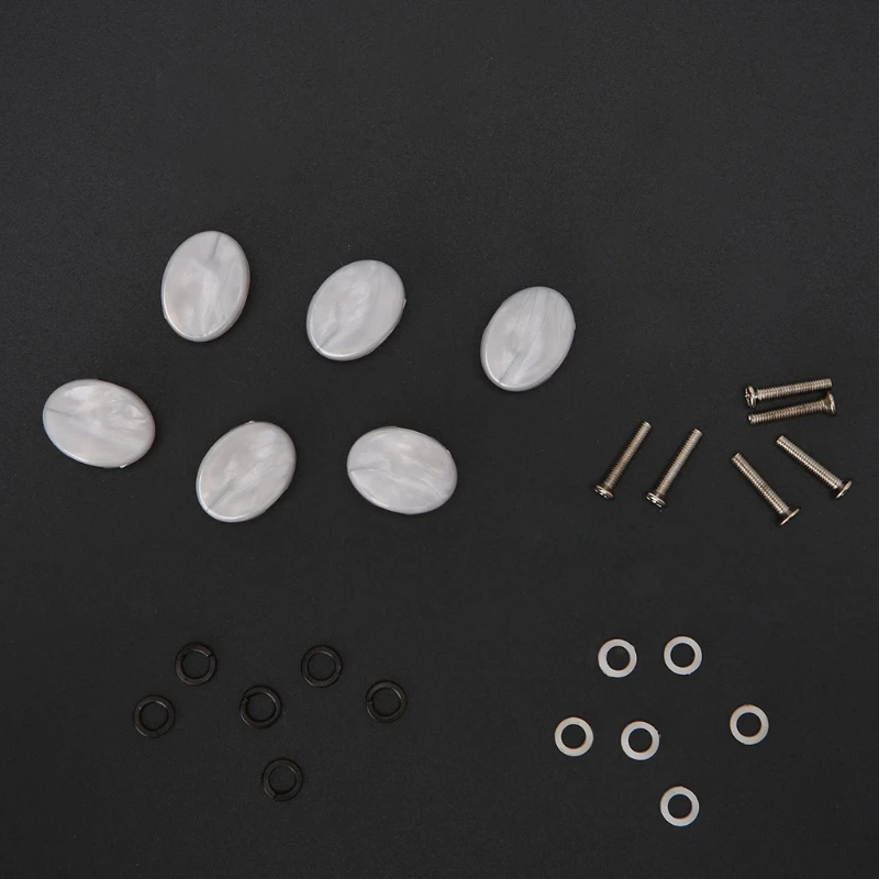 Description Picture 3 of item2024 New 6pcs Tuning Peg Machine Heads Knobs for Wooden Electric Classical Guitar Parts