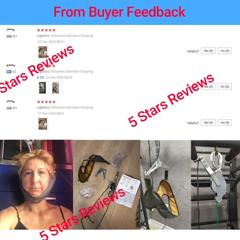 

Neck Massager Pain Relief Hanging Neck Stretcher Neck Cervical Traction Stretch Gear Brace Kit Cervical Spine relaxing