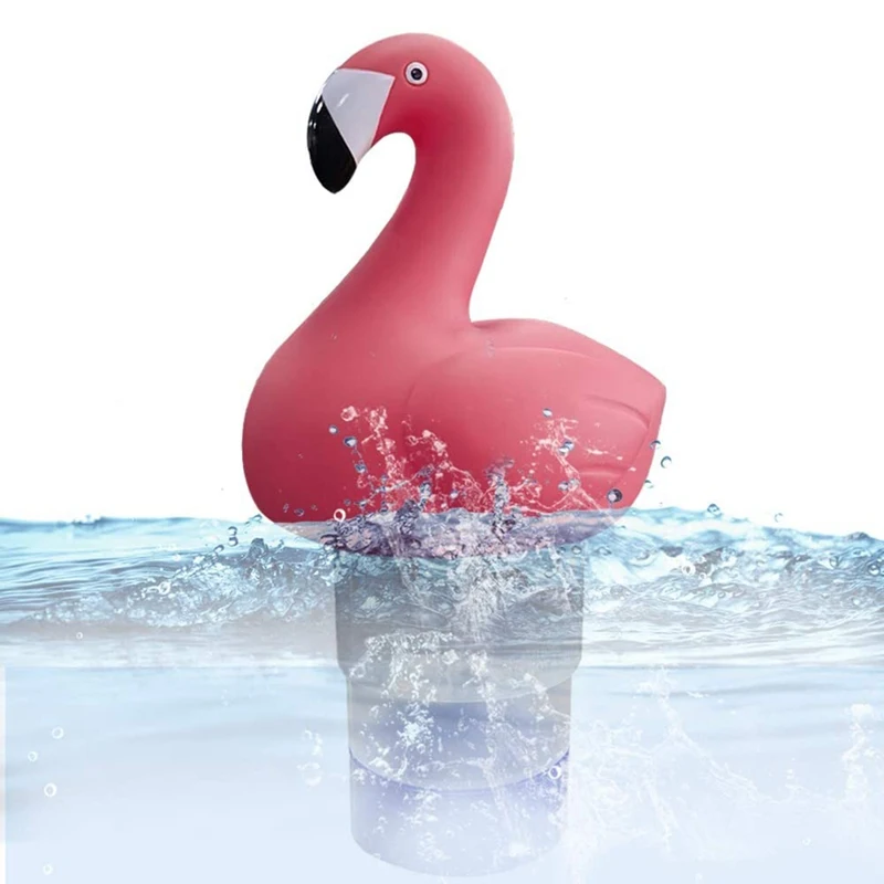 

Floating Water Wave Flamingo Shaped Toys Automatic Purifying Water Dispenser Indoor Outdoor Swimming Pool Accessories