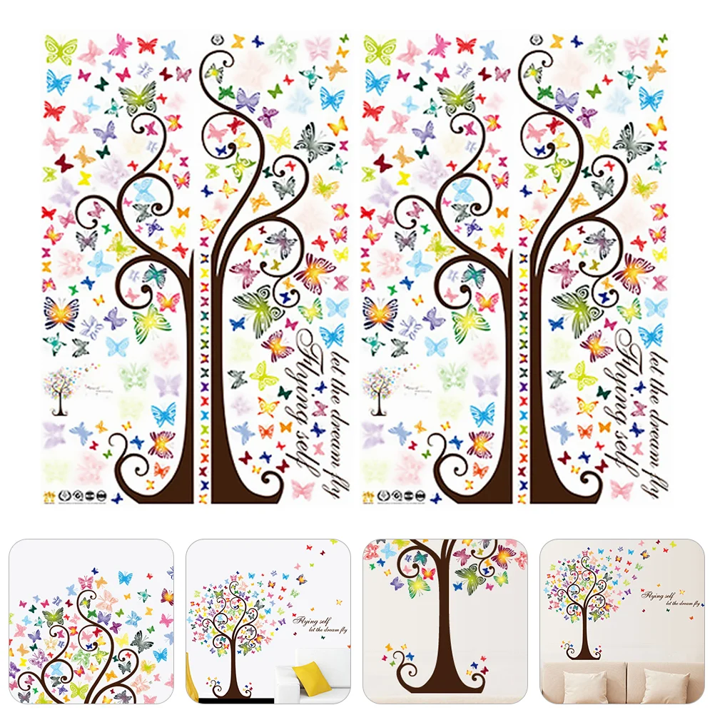 

2 листа, креативные наклейки на стену