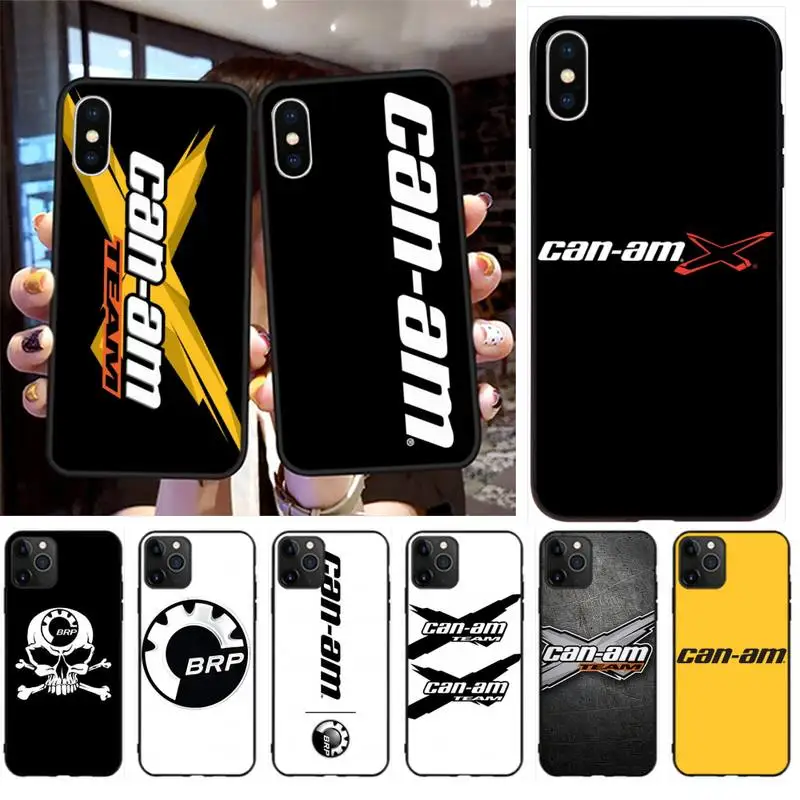 Чехол для телефона HPCHCJHM Can Am Team с логотипом черный мягкий чехол iPhone 11 pro XS MAX 8 7 6 6S Plus
