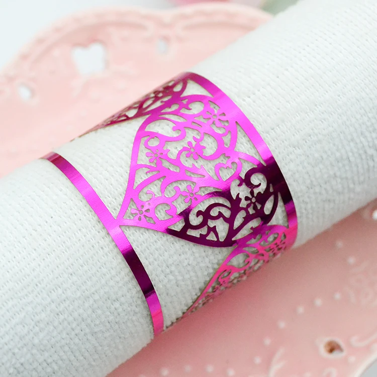 Кольца для бумажных полотенец в форме сердца | Дом и сад