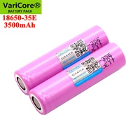 varicore original 3 7v 3500mah inr18650 35e max 13a discharge power battery for mobile powerflashlight batteries