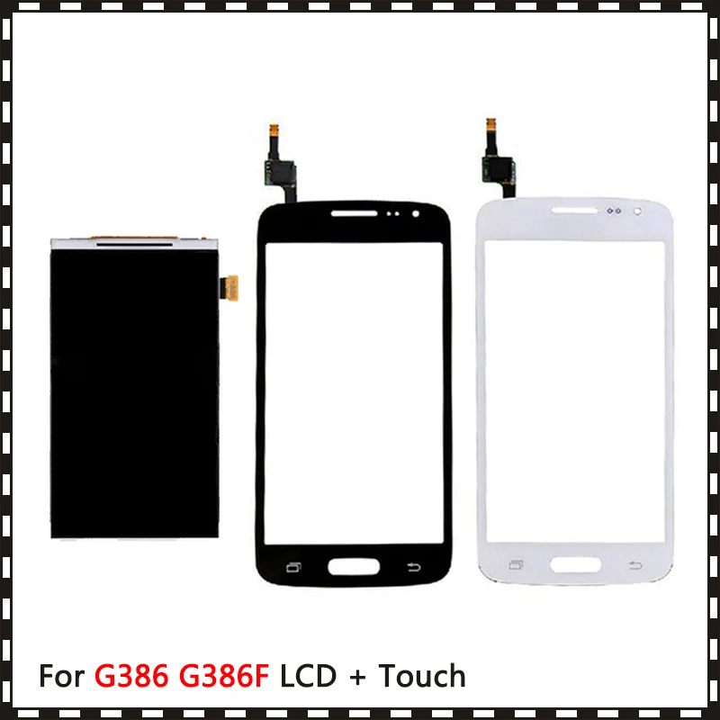 Новый высокое качество 4 5 ''для Samsung Galaxy G386 G386F ЖК-дисплей с сенсорным экраном