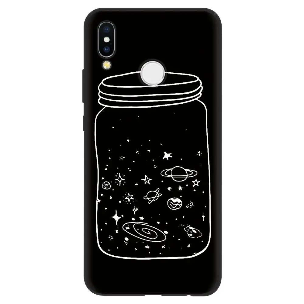 Черный ТПУ чехол астронавт для Huawei Mate 20 30 10 Lite Pro Soft P20 P30 P40 P Smart P8 P10 P9 2017 2019|Бамперы| |