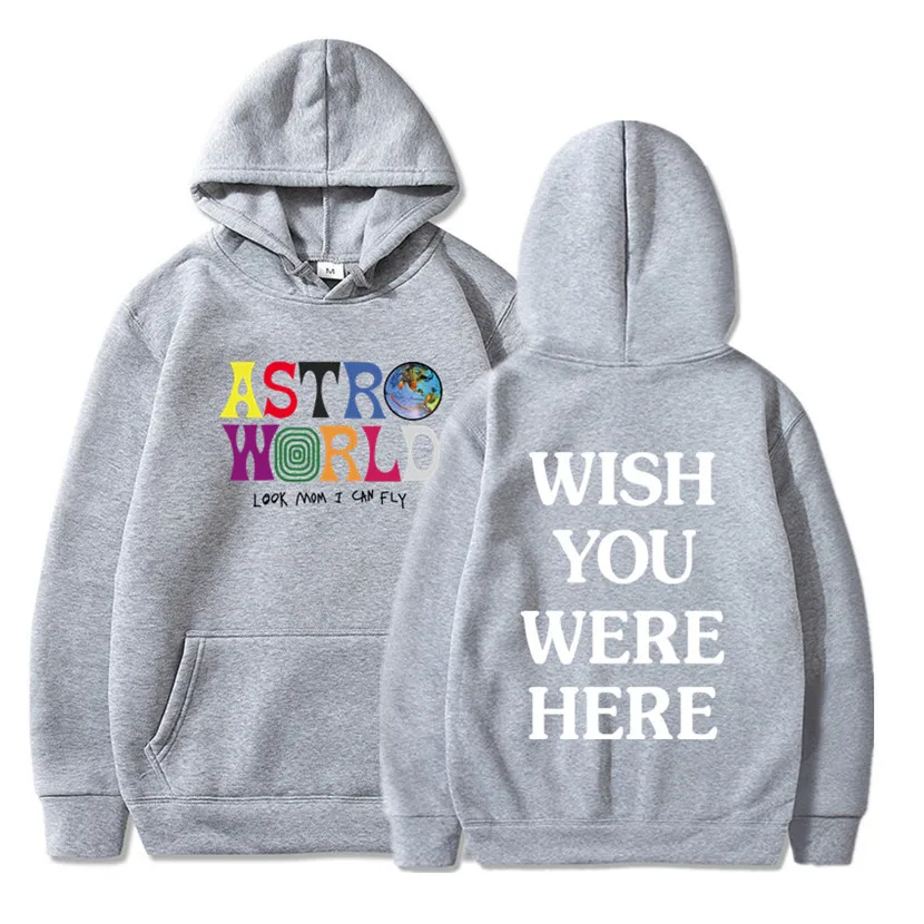 Astroworld Толстовки Черный Хаки Розовый Оранжевый Белый Серый Трэвиса Скотта желаю