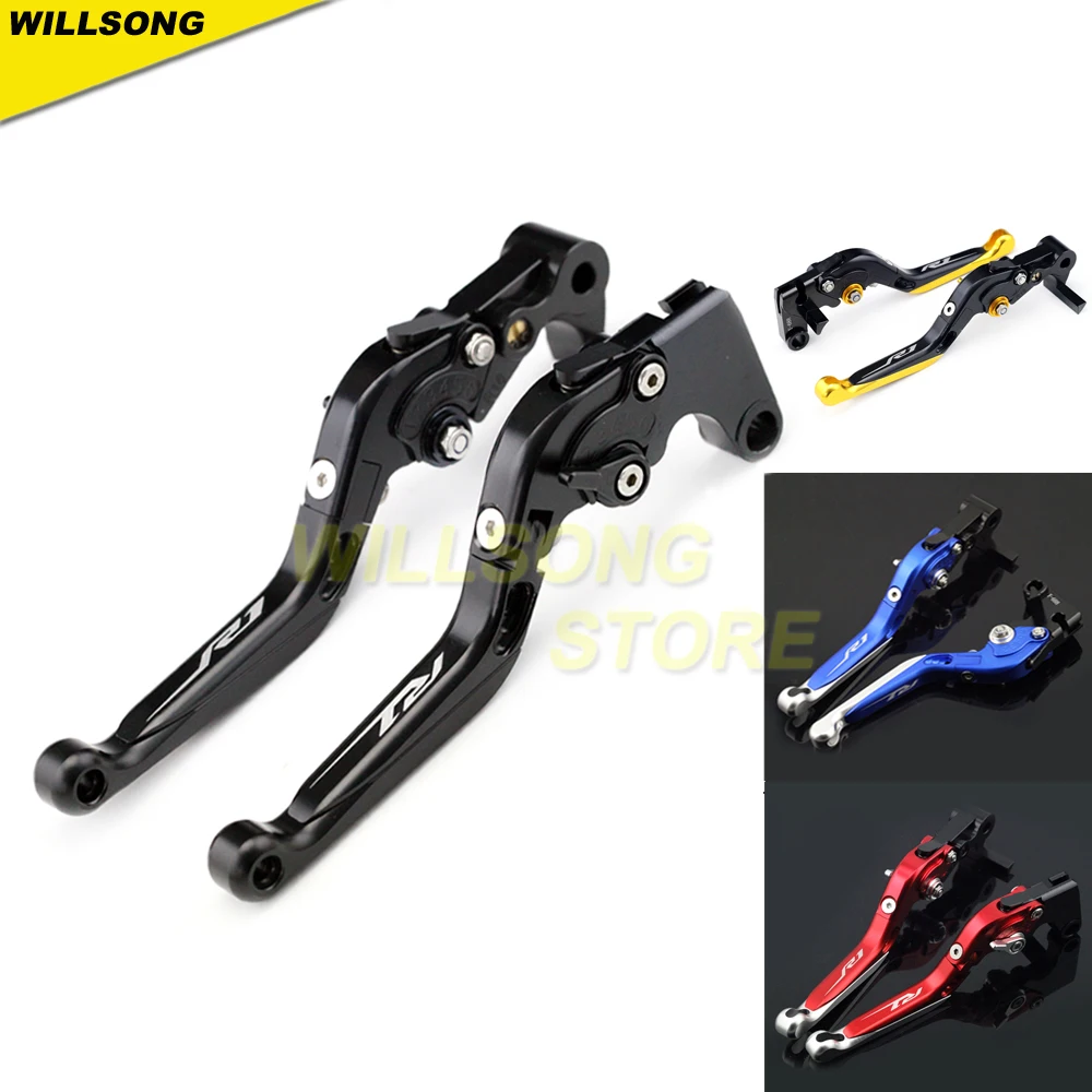 Регулируемый тормозной рычаг сцепления Складная Выдвижная для YAMAHA YZF R1/R1M 2015-2019