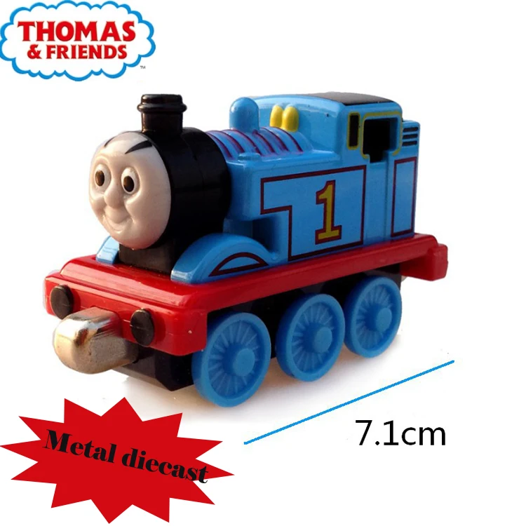 Genunie Томас и его друзья Trackmaster 1:43 картонная коробка сплав магнитный поезд ударопрочный высокое качество автомобиль детские игрушки подарок