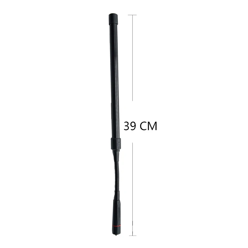 LSENG 39CM Foldable SMA-Female 144/430MHz Goose Tube Walkie Talkie Antenna with Baofeng UV-5R UV9R BF-888S Kenwood Two-Way Radio