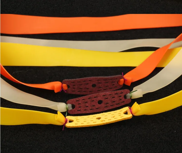 Ручная Рогатка для улицы сильная эластичная плоская c резиновой лентой охотничий