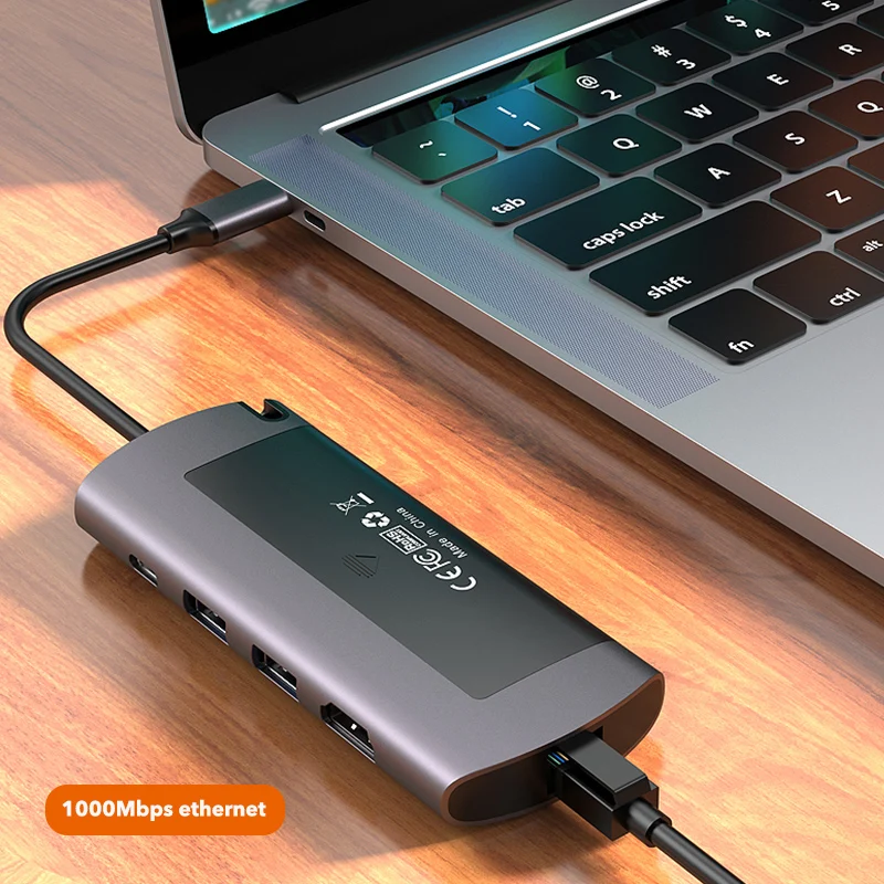 Фонарь с корпусом для M2 SSD поддержка корпуса NFGG мульти usb порта 4K HDMI 1000 Мбит/с Ethernet