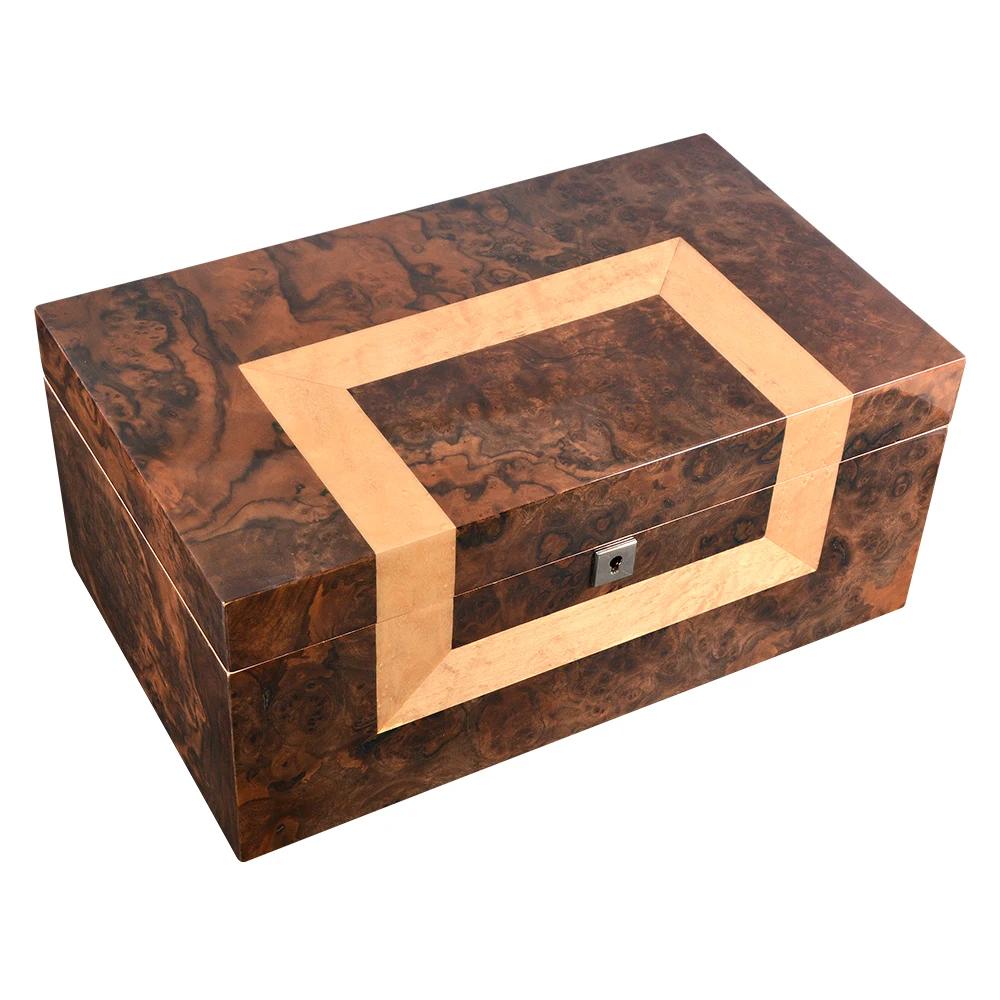 Сигаретная коробка Cedarwood для клубного рабочего стола двухслойный хьюмидор